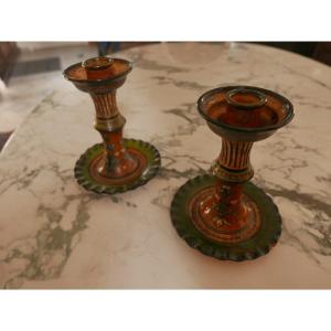 Pair Of Candlesticks Montopoli Arno