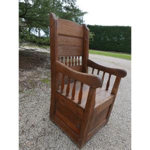 18th Century Oak Salt Chair