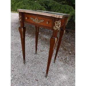 Napoleon III Mahogany Side Table