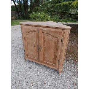18th Century Oak Corner With Raw Patina