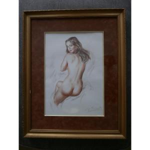 Nude Drawing Albert Genta