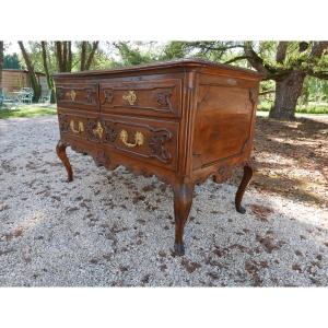 Important 18th Century Provençal Walnut Chest Of Drawers