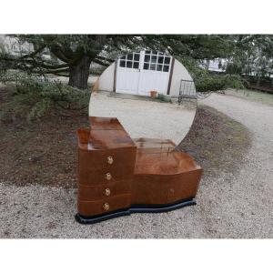 Art Deco Dressing Table In Thuya Burl
