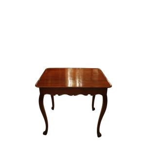 Louis XV Cabaret Table In Solid Mahogany