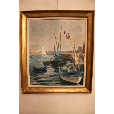 Fishing Boats From The Port De Jean Chabot