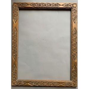 Patinated Wooden Frame - Early 20th Century
