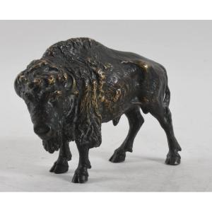 Bronze Bison – Late 19th / Early 20th Century