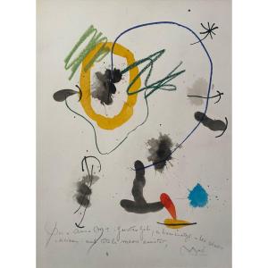 Joan Miró - Some Flowers For Friends, 1964