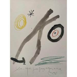 Joan Miró - Some Flowers For Friends, 1964