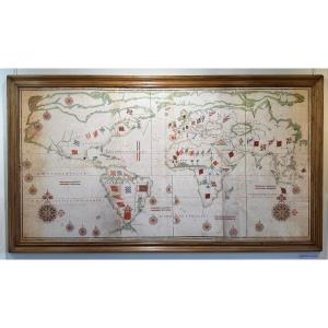 Portuguese Planisphere - Portolan