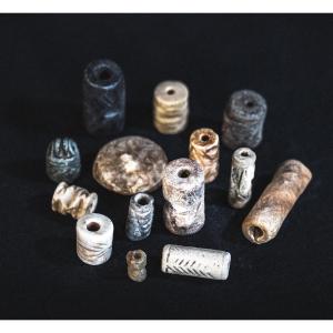 Lot Of Antique Cylinder Seals - Near East - 1st Millennium Bc