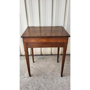 Small Solid Wood Slope Desk