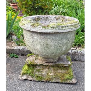 Planter With Shower Base, Natural Stone