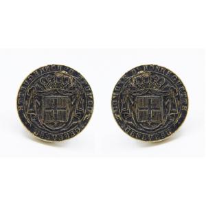 Seal - Ink Stamp - Comune Di Bonneguette, Genevese - Duchy Of Savoy, 1815-1860