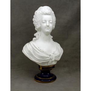 Marie-antoinette, Queen Of France — Sèvres Biscuit After Brachard, Modeled In July 1877