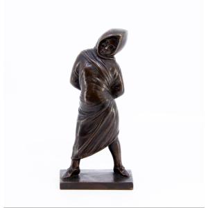 Roman Jester — Model By Antoine-louis Barye (1796-1875), Barbedienne Cast Circa 1880