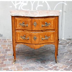 Small Commode Attributed To Martin Leigart — Besançon, Circa 1760 