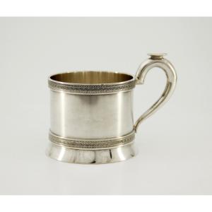 Silver Glass-holder No. 2 - Grachev Brothers, Court Suppliers - St. Petersburg, Circa 1900