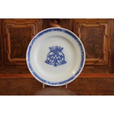 Moustiers Earthenware Plate, 18th Century