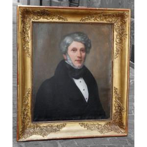 Jean Pierre Frédéric Barrois (1786-c.1841) - Portrait - Oil On Canvas Signed And Dated 1835