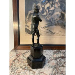 Napoleon In A Redingote Signed Guillemin Ht 33