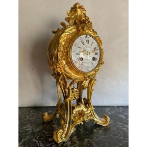 Signed On Clock And Dial Colin Paris
