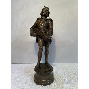 Bronze Signed By Rasmussen Circa 1896.
