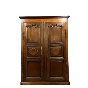 Louis XIV Style Valet Cabinet In Solid Wood  