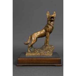 After Louis Albert Carvin (1875-1951): Bronze Sculpture From The Napoleon III Period