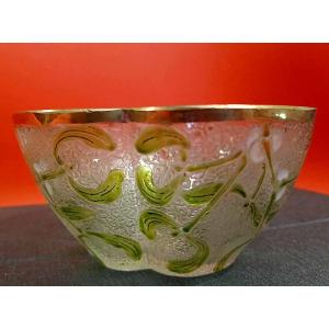 According To Legras: Art Nouveau Period Bowl Or Centerpiece