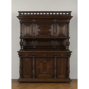Renaissance Style Walnut Sideboard
