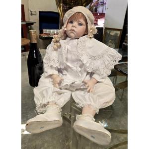 Large Porcelain Collectible Doll