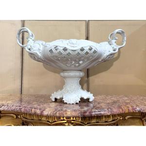 Huge Earthenware Table Centerpiece 