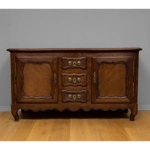 Lorraine Sideboard From The Louis XV Period In Oak