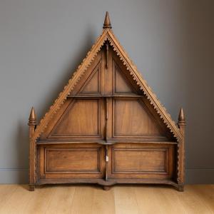 Gothic Style Oak Altar Chapel
