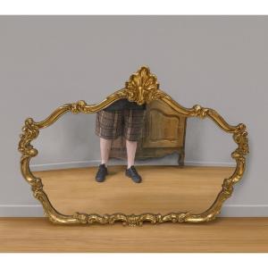 Louis XV Style Gilded Venetian Mirror 