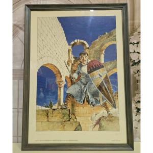 Hermann Poster - The Towers Of Bois-maury / Limited Edition