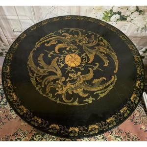 Asia 20th Century: Lacquered Side Table