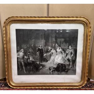 Pierre Cottin (1823-1886) And Eduard Ender (1822-1883) Shakespeare At The Court Of Elizabeth I 