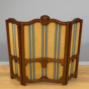 Louis XV Style Screen With 3 Leaves