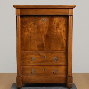 Empire Period Walnut Secretary
