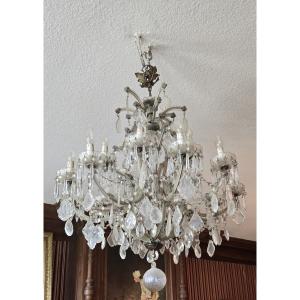 Very Important Murano Chandelier, 19th Century