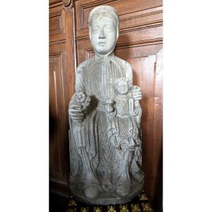 Virgin And Child – 18th Century – Pierre De Bourgogne  