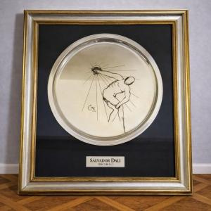 Silverplate Plate – Screen Printing – Numbered Edition 816/1500 