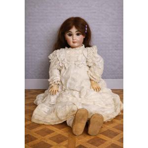 Large Antique Jumeau Doll – Porcelain Head Marked “tête Jumeau” No. 12 – Circa 1900 – 
