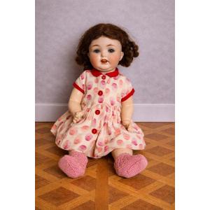 Antique Heubach Koppelsdorf Doll 342.6 – Porcelain Head – Germany Circa 1900 – 
