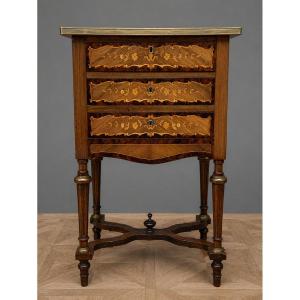 Napoleon III Period Inlaid Chest Of Drawers