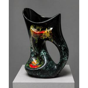 Vallauris Vase - Fine Ceramics - Work From The 50s/60s