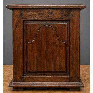 Solid Oak Chest, 19th Century
