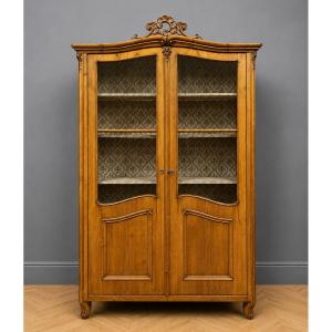 Louis XV-style Glass Bookcase